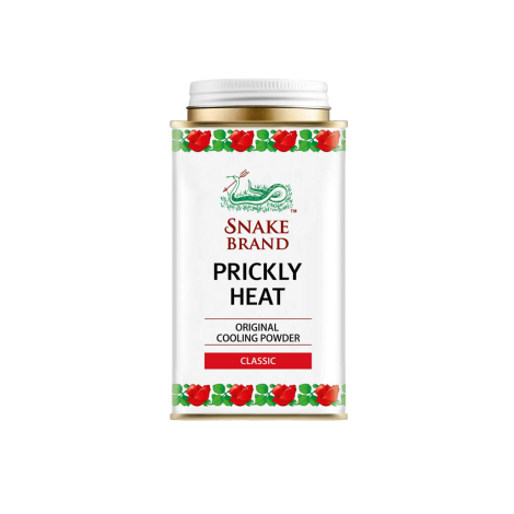 Snake Brand Prickly Heat Classic Original Cooling Powder 140g (Thailand)
