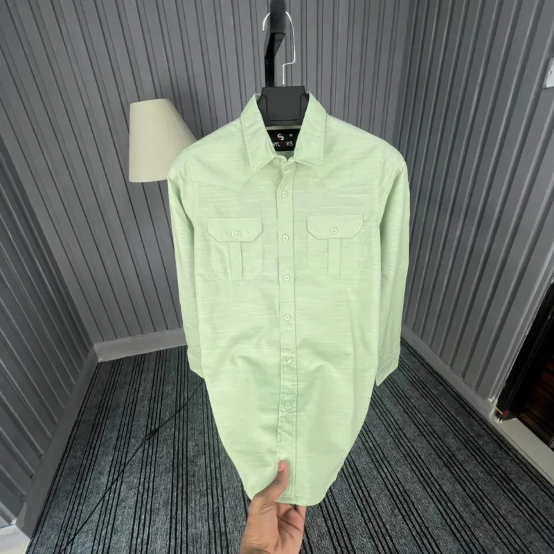 Premium Lap Seam Double Pocket Shirt
