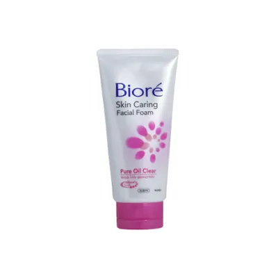 Biore Skin Caring Pure Oil Clear Facial Foam 100g (Vietnam)