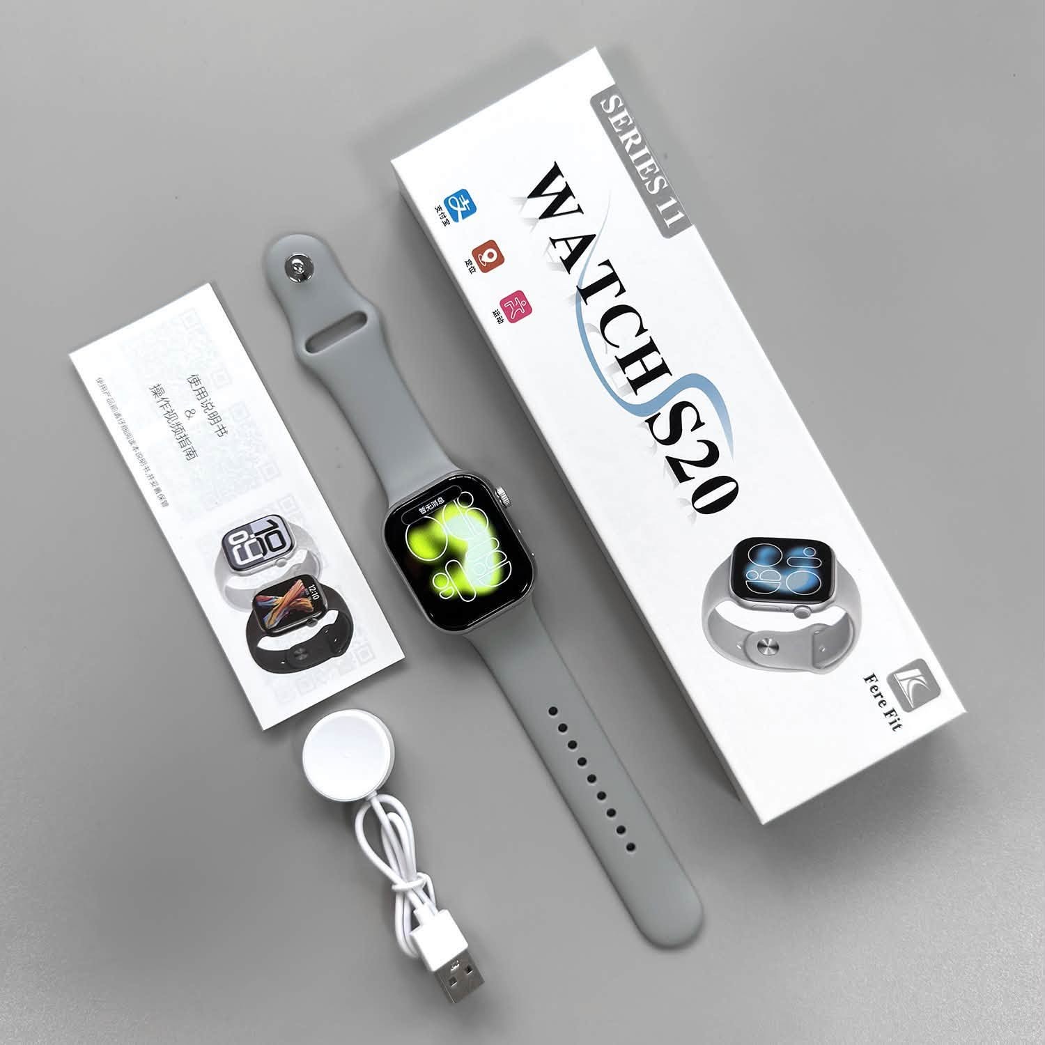 S20 Series 11 Smart Watch (Bluetooth Calling | Big Display | Fitness Tracker