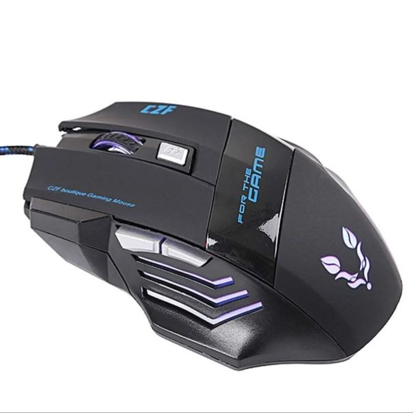 Gamer Tinji Tj-8 Optical 1600 Dpi Usb Led 6 Buttons Mouse