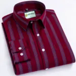 Mens long sleeve Strip shirt