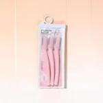 Lmltop Light & Portable Eyebrow Razor 3-Piece Multicolor Set