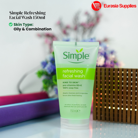 Simple Refreshing Facial Wash 150ml (Poland)