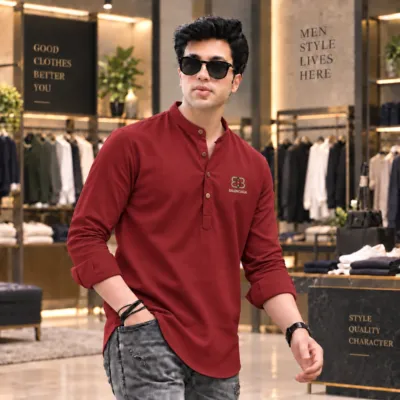 Men's Soft Pure Cotton Katua, Sizes M to XXL