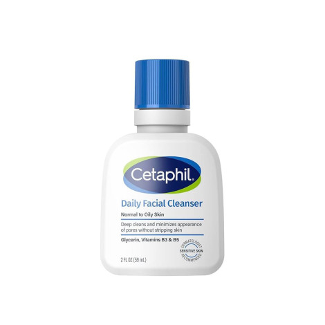 Cetaphil Daily Facial Cleanser Normal to Oily Skin 59ml (Canada)
