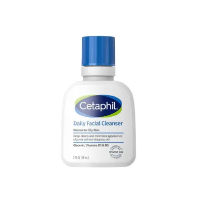 Cetaphil Daily Facial Cleanser Normal to Oily Skin 59ml (Canada)