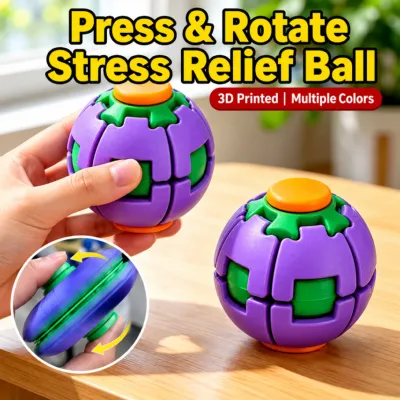 Press & Rotate Stress Relief Ball