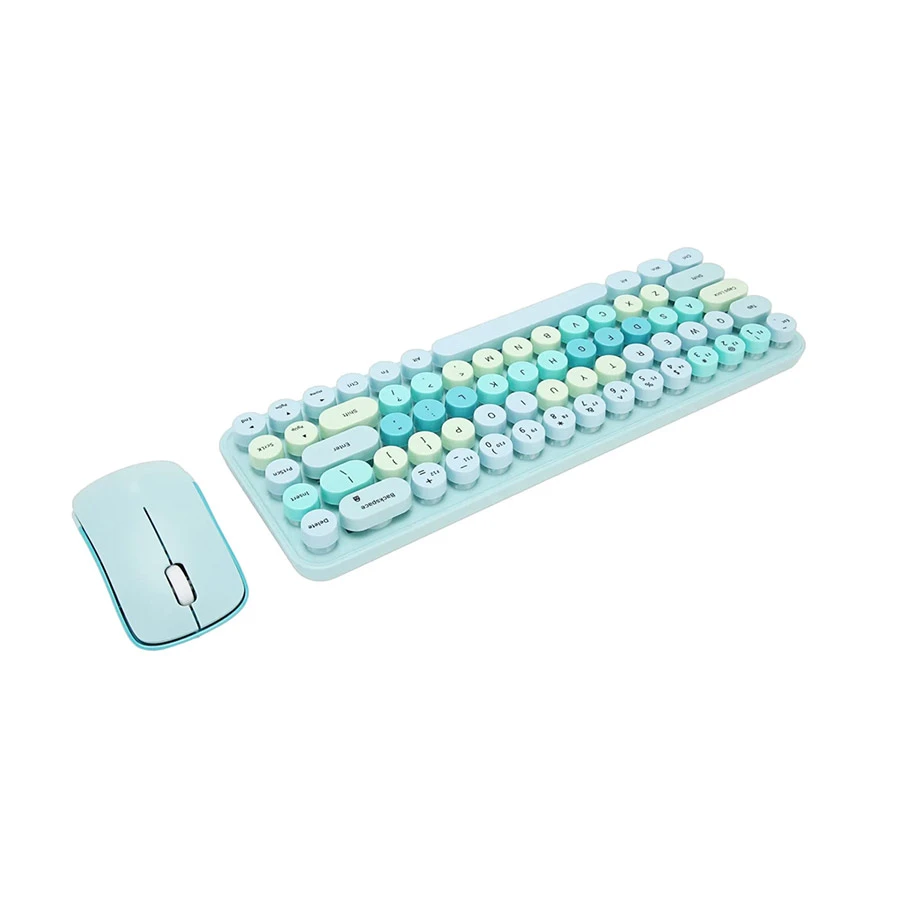MOFII I Bean Blue Wireless Keyboard & Mouse Combo