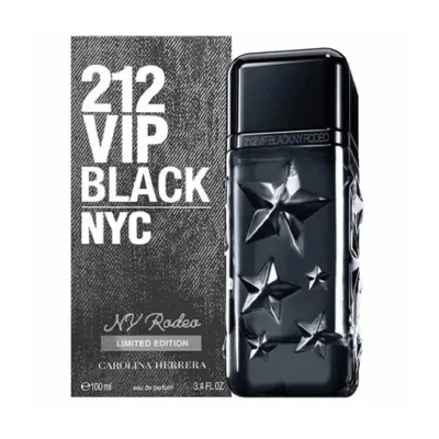 Carolina Herrera 212 VIP Black NYC NY Rodeo Limited Edition EDP 100ml (Spain)