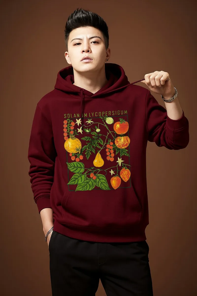 Drop Shoulder DTF Print Hoodie for Men and Women, M to XXL