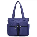 Women Casual Large Capacity Waterproof Oxford Cloth Bag (Dark Blue)