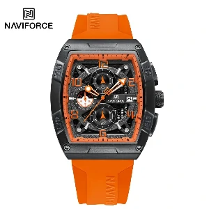 Naviforce 8052T Men’s Watch – Orange