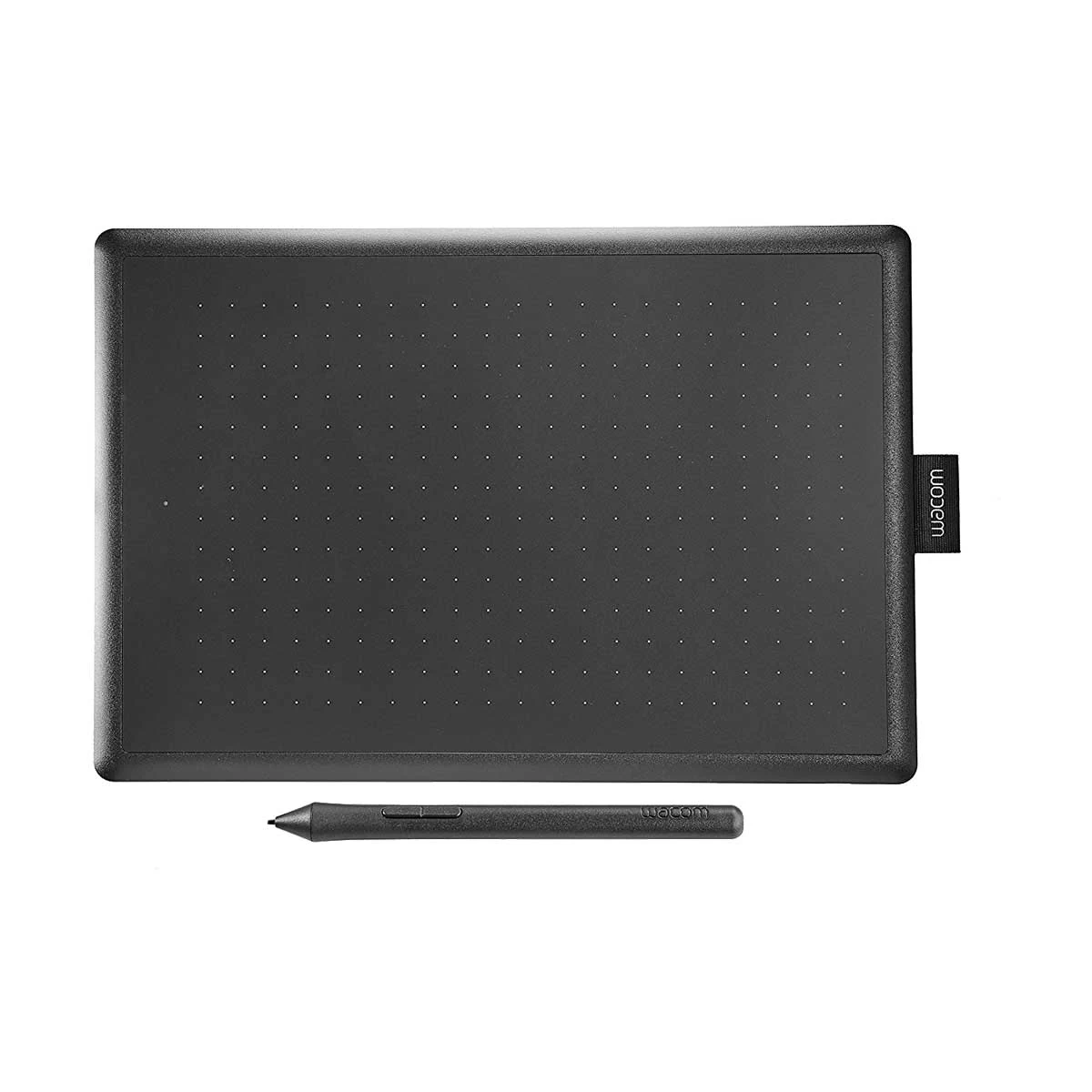 One by Wacom Medium CTL-672 Black-Red Graphics Drawing Tablet