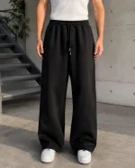 Men's Baggy Cotton Trousers, Sizes M to XL, 2 Colours