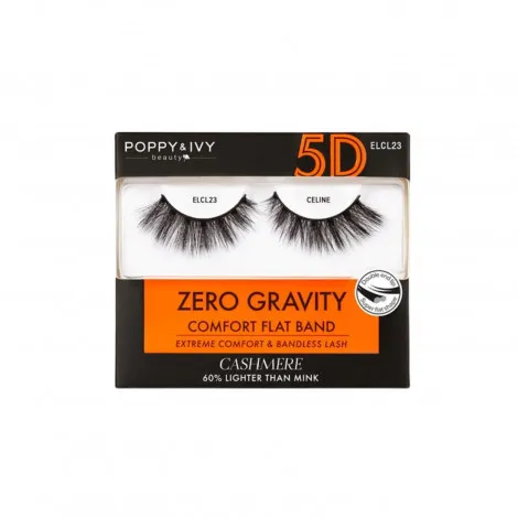 Absolute New York Cashmere - Celine - 5D Zero Gravity Comfort Flat Band Eye Lashes - ELCL23 (China)