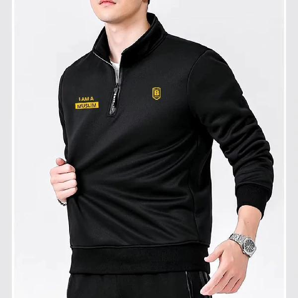 Men's Full Sleeve Sweatshirt Black