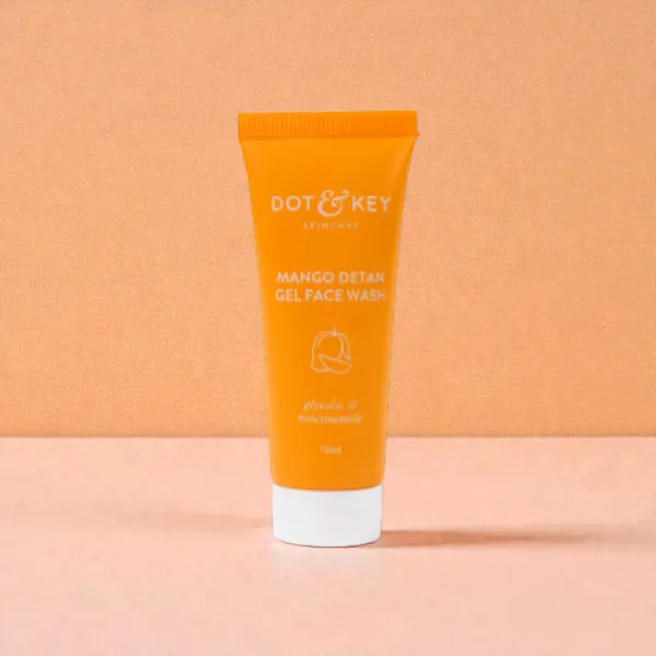 Dot & Key Mango Detan Gel Face Wash 15ml (India)