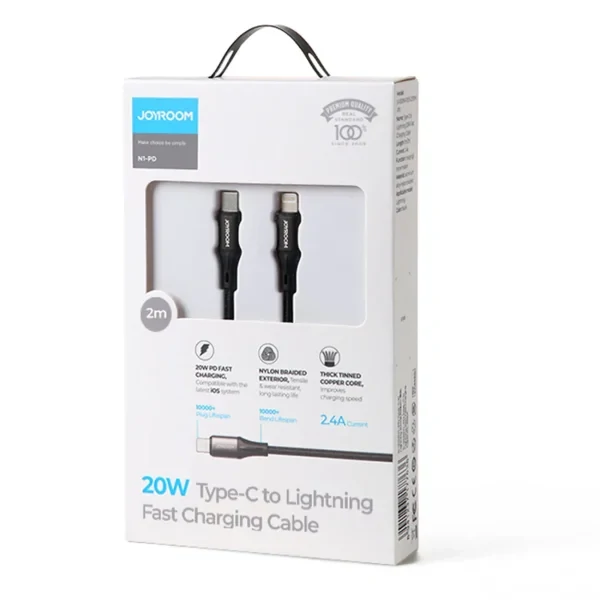 JOYROOM 20W (N1-PD) Type C to Lightning PD Fast Charging Cable