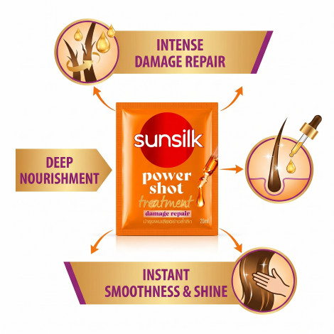 Sunsilk Power Shot Treatment For Damage Repair 20ml (Thailand)