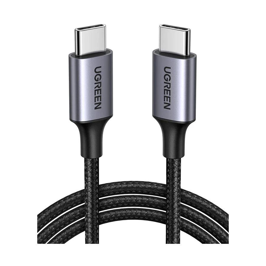 UGREEN US261 (50152) 60W USB-C to USB-C Cable 2 Meter Gray Black