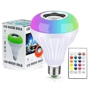 LED Music Bulb With Bluetooth And Speaker