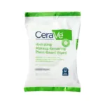 Cerave Hydrating Makeup Removing Plant-Based Face Wipes 25Pcs (USA)