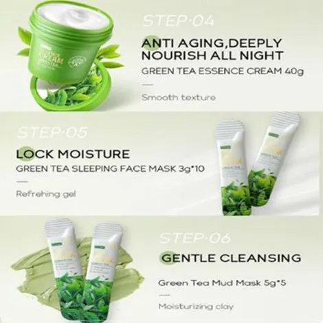 Fenyi Green Tea Skincare Set - 6 Pcs (China)