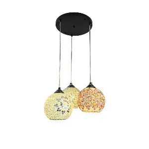 Qulik Turkish Trinity Spark 3 Color Hanging Lights (QL-ZQ41323257-3)