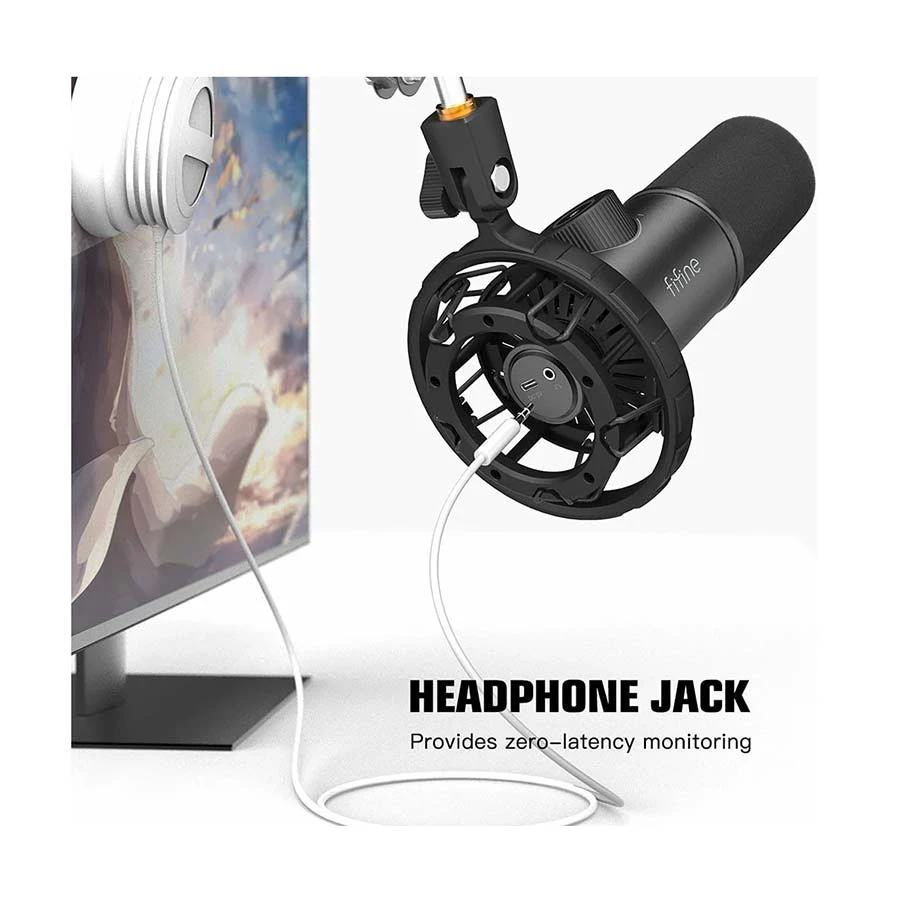 FIFINE K658 USB Wired Dynamic Cardioid Microphone