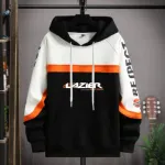 Men's Winter Hoodie, 320 GSM Cotton, Chest 38 to 42 Inch, 4 Colours