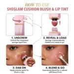 Sheglam Color Bloom Liquid Blush - Swipe Right (China)