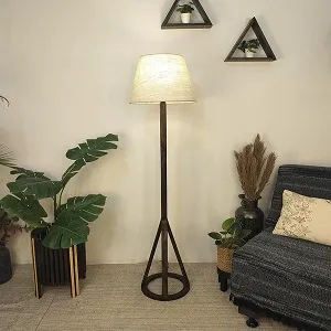 Ceiline Wooden Floor Lamp