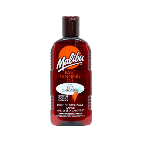 Malibu Fast Tanning Oil with Beta Carotene 200ml (UK)