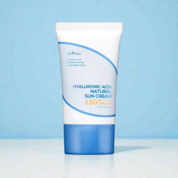 Isntree Hyaluronic Acid Natural Sun Cream SPF 50+ PA++++ 50ml (Korea)