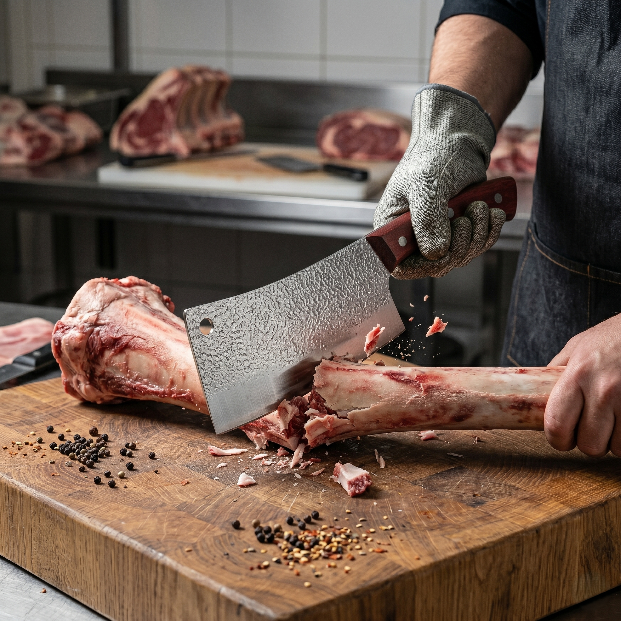 Professional Damascus Steel Chef Knife – Ultra-Sharp, Rust-Resistant Kitchen Knife for Slicing, Dicing, and Chopping (Best for Home Cooks & Chefs)
