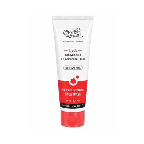 Innovist Chemist at Play  Oil & Acne Control Face Wash 100ml (India)