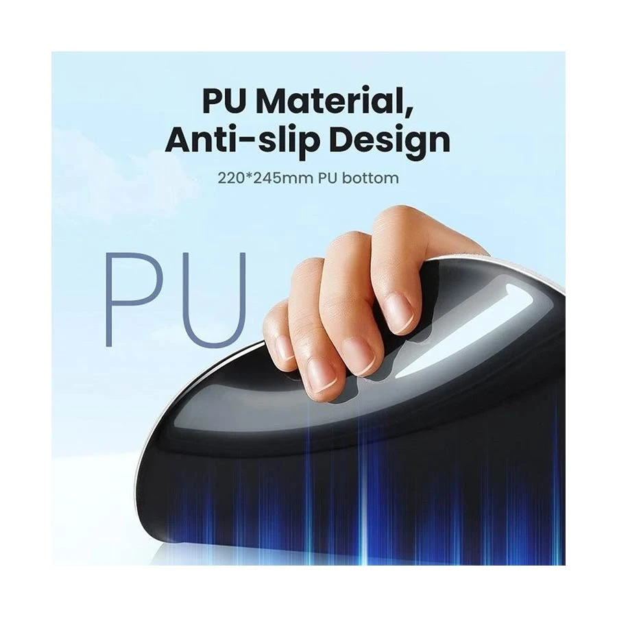 UGREEN LP668 Black Ergonomic Mouse Pad