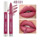 Beauty Glazed Long Stay Automatic Lip Crayon - B101 Red Wine (China)