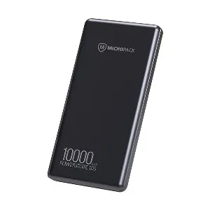Micropack PB-10S 10000mAh Black 22.5W Power Bank