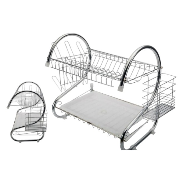 2 Layer Kitchen Dish Rack