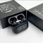 A9 Pro ANC True Wireless Earbuds – Smart Touch Screen Charging Case, Active Noise Cancellation, 13mm Drivers, GPS Location & 35H Battery