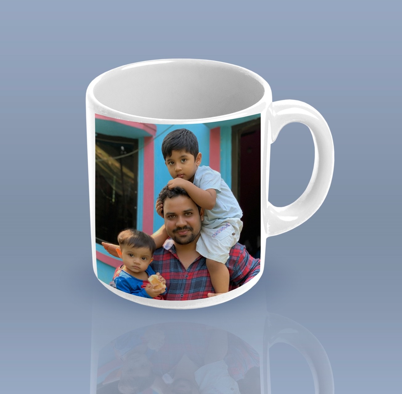 Personalised Coffee, Tea, Water Mug, Add Photo Text Logo Picture Image