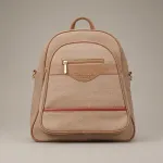 Premium Textured Synthetic Leather Backpack