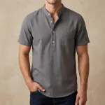 kaizar cotton  Half sleeves katua For Men's