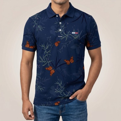 Men's Half Sleeve PK Cotton Polo Shirt, 200 GSM, 3 Colours