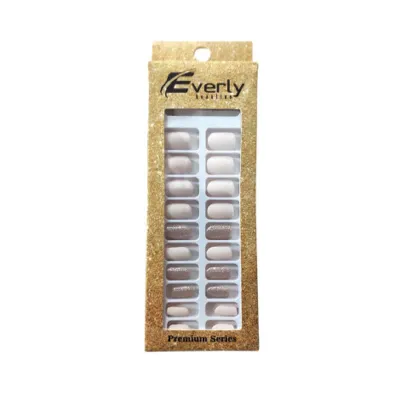 Everly Natural Fake Nails 24pcs - H204 (China)
