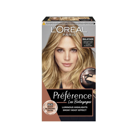 L'Oreal Hair Color Preference - Les Balayages Highlights For Natural Light To Dark Blonde Hair (Belgium)