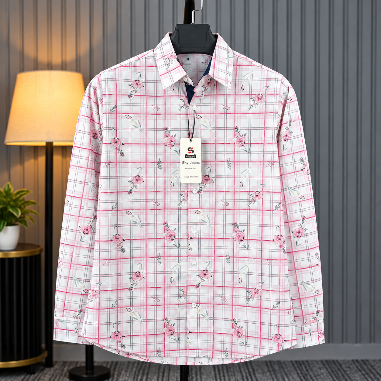 Premium Pure Cotton Check & Print Shirts
