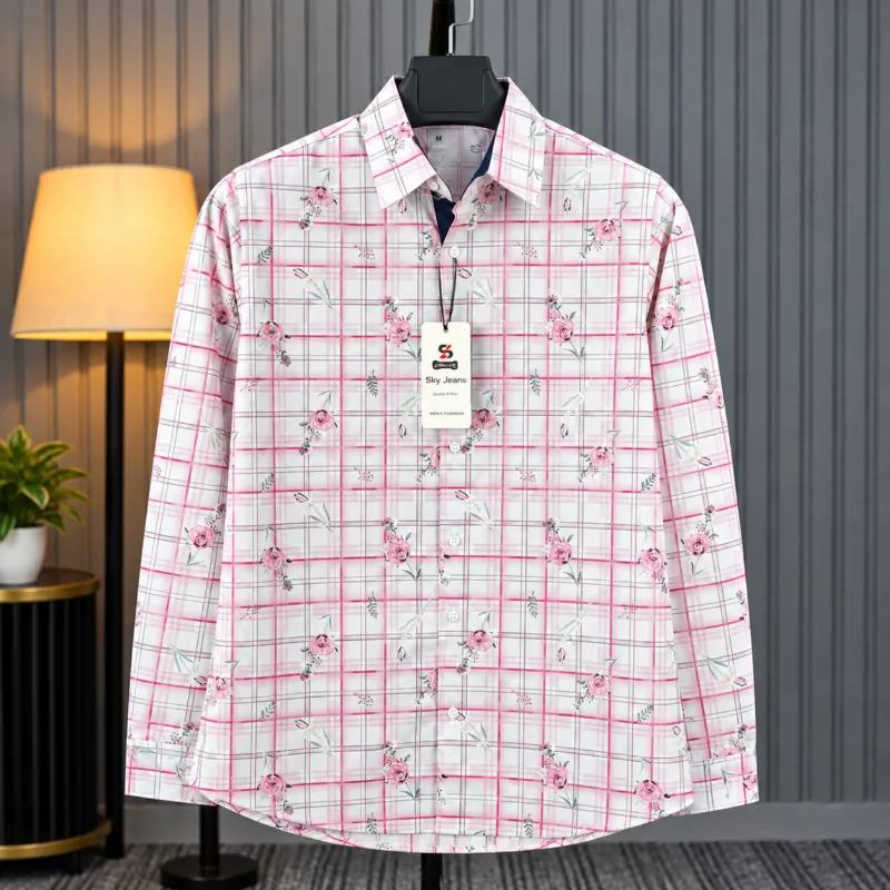 Premium Pure Cotton Check & Print Shirts